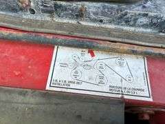 1995 Red Ford F-350 Flatbed Truck - 5.0L or 5.8L Engine
