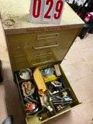 Simplicity three-Drawer Cabinet with Assorted Contents