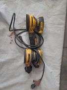 Lot of 2 DeWALT Palm Sanders