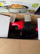 Household Items, including Bella Cucina Roaster, Mini Bike, and Home Decor