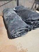 Two cement tarps