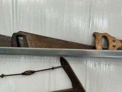 Mixed Lot of Tools, Hitch, and Sign
