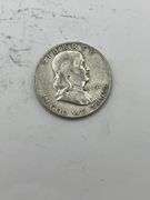 Franklin Half Dollar Coins - Lot of Five