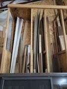 4 sections with lumber, some metal