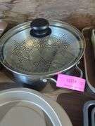 Assorted Kitchen Baking Pans and Colander