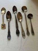 Collection of Decorative Spoons and Fork