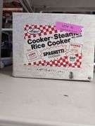 Leyse 8qt Steamer/Rice Cooker & Westinghouse Ice Cube Trays