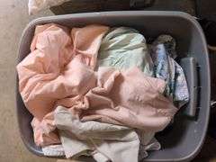 Assorted Textiles and Household Items