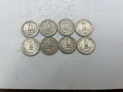 Collection of Silver Washington Quarters