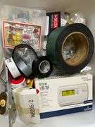 Mixed Lot of Home Improvement and Electrical Supplies