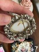Mixed Lot of Collectibles: Magnifying Glass, Jewelry Box, Brooch, and More