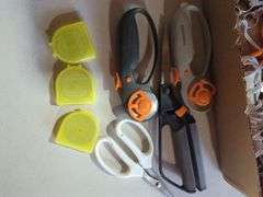 Box Lot of Sewing and Crafting Supplies