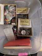 Mixed Lot with Hamilton-Harris & Co's Home Made Cigar Boxes, Craft Supplies, and More