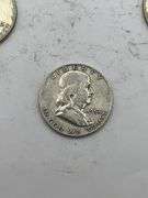 Assorted Silver Half Dollars - Franklin & Liberty Bell