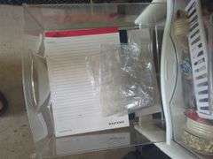 Craft supplies and CD collection