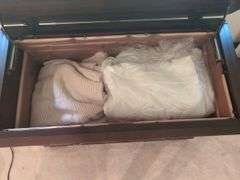 Cherry Wood Cedar Chest  with Storage