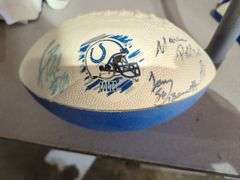Indianapolis Colts Autographed Football