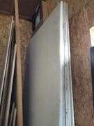 3 white plexiglass sheets, 6 heavy 4x8 bulletproof sheets