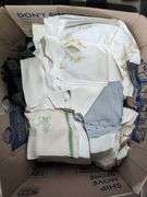 Box Lot of Hats and Linens