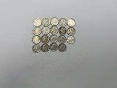 Group of 19 Silver Dimes