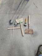 Assorted Hand Tools and 20-Ton Bottle Jack