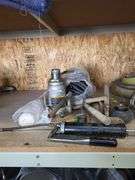 Assorted Hand Tools and 20-Ton Bottle Jack
