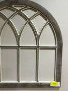 Decorative Window Pane Wall Hanging and Ceramic Pitcher