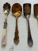 Collection of Decorative Spoons and Fork
