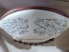 Autographed NFL Football - Team Signatures
