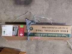 Dept 18 Modular 6ft Artificial Flocked Christmas Tree