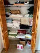 Assorted Household Linens and Pillows
