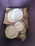 10 Totes of holiday decor, and household miscellaneous