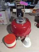 UNO-VAC Stainless Steel Vacuum Bottle and Columbian Terre Haute Kiltie Jug