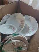 5 boxes of Collectible Plates, Dishes, and Dinnerware