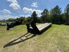 2021 BigTex 22GN-30BK+5MR Gooseneck Trailer, VIN: 16V3F4326M6084204, Salvage Title