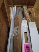Mixed Lot of Building Materials: Wood, Metal, and Trim