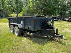 2015 Big Tex 10SR-12XLBK7SIR Dump Trailer, VIN: 16VDX1227G5052941, Salvage Title