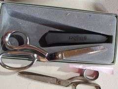 Lot of Assorted Sewing Scissors Including Gingher and Wiss Ideal