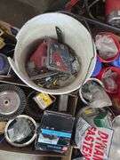 Mixed Lot of Hardware, Fasteners, Tools, and Safety Gear