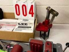 Lee Precision Reloading Equipment and Tipton Gun Vise