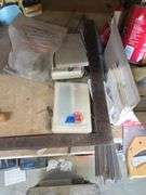 Mixed Lot of Hand Tools, Welding Rods, and Fasteners