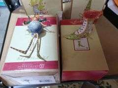 Department 56 Christmas Krinkles Ornaments Lot of 4