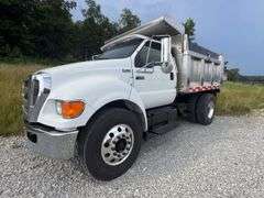 2009 F750 Dump Truck-New Aluminum Bed