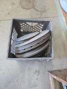 Crate of Assorted Saw Blades