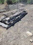 Large Lot of Weathered Wood cedar Planks