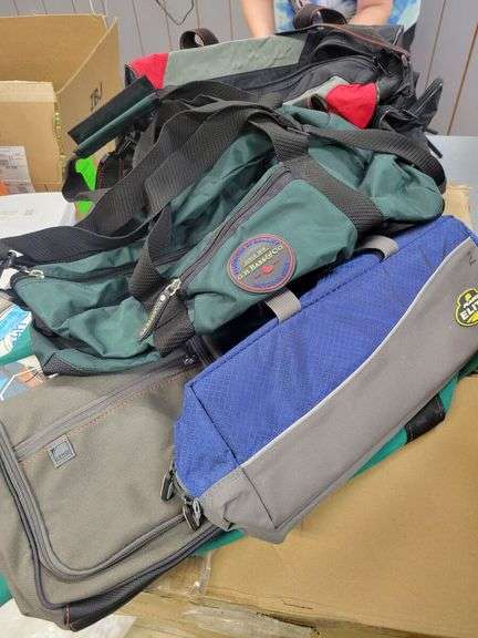 Lot of Assorted Bags: Plano Elite, G.H. Bass & Co., Lewis N. Clark, and more image
