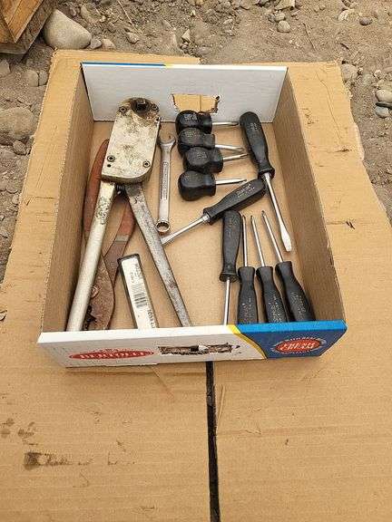 Mixed Lot of Hand Tools, Snap-On Screwdrivers, Wrenches, and Victor Best Welds image