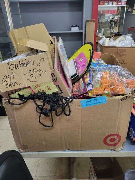 Mixed Lot: Bubbles, Toys, and More image